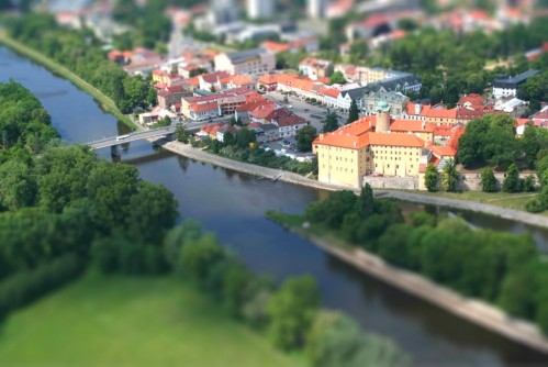 foto zamek-tiltshift