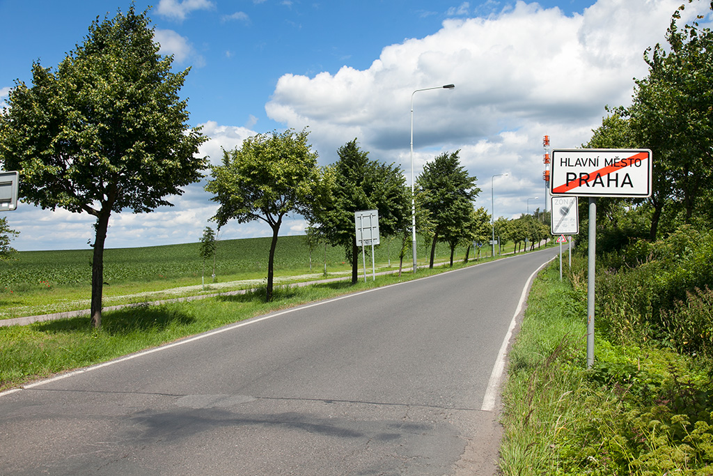 Из Праги до Подебрад 57 км на велосипеде